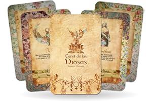 IBIZA TAROT Tarot Deck - Cartas de poder de la diosa - Arcanos mayores - Oráculo femenino sagrado (español)