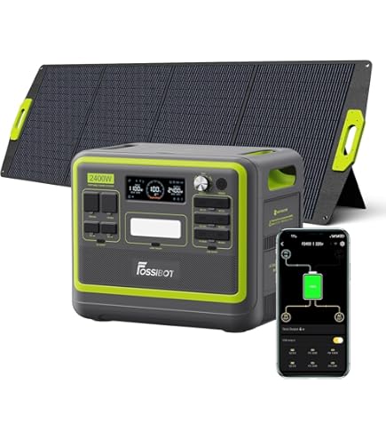 SolarPlay Q2501 Generateur Electrique Portable, 2160 Wh Batterie