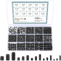 Swpeet 90 Pezzi, 5 Misure, M3, M4, M5, M6, M8, 304, In | FindTheDeal - 2