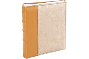 VICTORIA COLLECTION Album de Fotos Inspirado en la Naturaleza para Fotos de 10x15 - Álbum de Fotos Duradero con 200 Bolsillos de Plástico Fáciles de Llenar | Encuadernado en Libro y Espacio Extra para Personalizar