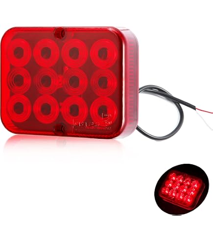 4inch 12 V LED Side Light for Truck Trailer Brake Stop Lap