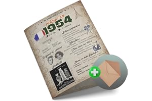 myDreamwork® Carte Anniversaire 70 Ans – Idee cadeau homme 70 ans - anniversaire femme - Enveloppe incluse - 70