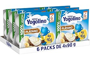 YOGOLINO NESTLÉ Coco Plátano, Pack de 6 (4x90g)