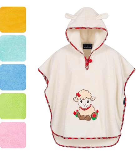 PEPPA PIG Peppa Pig poncho infantil con capucha en color rosa