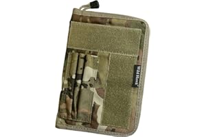 ALMOST SGT Cordura Multicam OCP US Army Green Leader Book Cover, Tactical Notebook Cover, 5.5"x8"