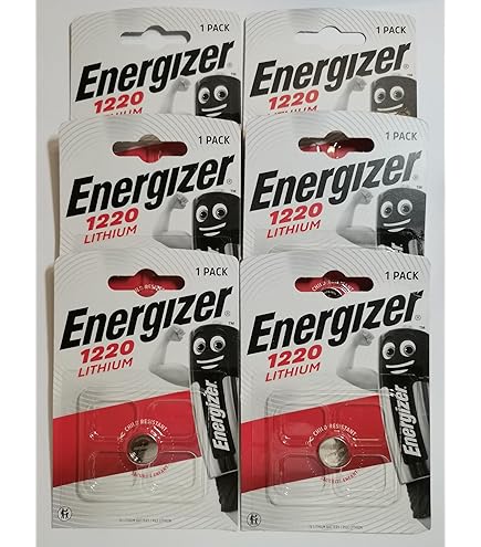 Lot De 4 Piles Duracell CR1220 - Piles Bouton Lithium Pour Appareils électroniques
