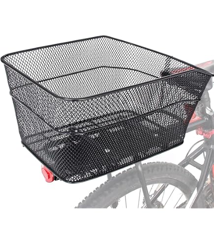 Panier Vélo Goldmiky Amovible – Toile Imperméable, Cadre Alu, Fixation Rapide Au Guidon, Sac Pour Courses, Balades Ou Petit Animal