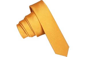 JEMYGINS Cravatta Uomo Multicolore Cravatte Extra Fini 4CM