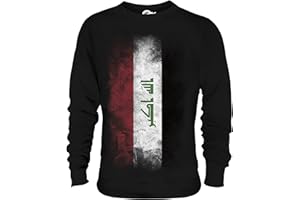 Candymix Iraq Verblichen Flag Unisex Men's Women's Sweatshirt