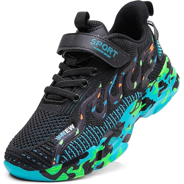 ASHION Sneakers voor jongens en meisjes, zacht, flexibel, stabiel