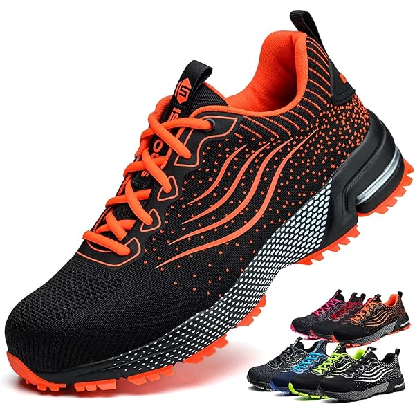 Scarpe Antinfortunistiche Uoo Donna Leggero Scarpe Da Lavoro Con Punta In Acciaio Sportive - Foto 9