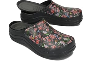 BeComfy Sabots EVA pour Femmes et Hommes Imprimé Camouflage ou Fleurs 36-46 EU