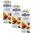Almond Original Milk Drink Sugar Free Low Fat Vegeterian Drink 1 Litre x 3