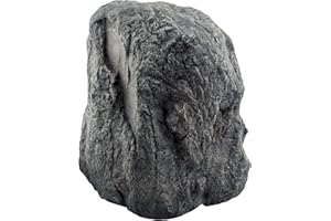 INTERGARDEN Trafohaus 30x30x40 cm | Abdeckfelsen | Abdeckstein f. Trafo | Trafostein | Stein-Attrappe | Kunststein | Trafohaus | Pumpenhäuschen | Steinabdeckung | Findlinge