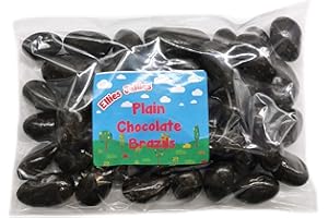 Ellies Jellies Plain Chocolate Brazil Nuts 500g Bag