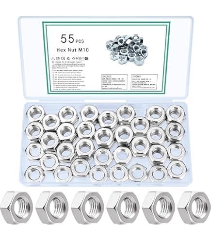 SENDERPICK Set Di Dadi Per Rivetti Da 1200 Pezzi, Dadi Per Rivetti - Foto 8