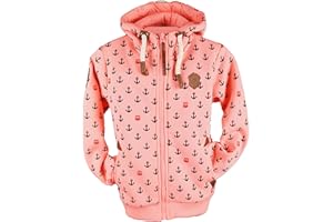 VIN TE Kinder Sweat Jacke Kapuze Fleece gefüttert Hoodie Übergangsjacke Uni Anker Pferde 92-164