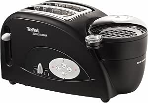 Tefal Toast n Bean Toaster and Bean Maker TT552842, Two Slice - 1200 W