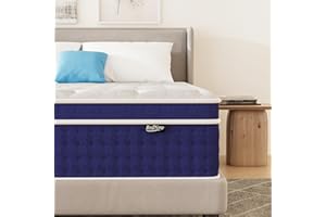 Bednew Matratze 160 x 200cm, 30cm Federkernmatratze H3 Höhe 7-Zonen Orthopädische Taschenfederkernmatratze mit Comfort Memory-Schaum Schicht,Öko-Tex Zertifiziert, 101Nächte Probeschlafen