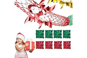 PMELCXD 8 PCS Decoración navideña para Colgar en el Techo, decoración navideña para Fiestas de Navidad, Pared, Puerta y Ventana