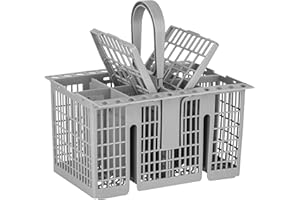 LEAD HOME Kosz na Sztućce do Dolnego Kosza 22,5 x 21 x 16 cm Hotpoint, Indesit, Whirlpool, Bauknecht, Ikea 488000386607, 99673-8729, C00257140, C00386607 - Kosz na Naczynia do Zmywarki