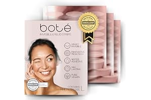 ‎BOTÉ BOTÉ 144 Schlupflider Stripes zur Lidstraffung ohne OP (Größe L) - Dermatest "sehr gut" - atmungsaktive Mash Technologie - Augenlid Stripes unsichtbar
