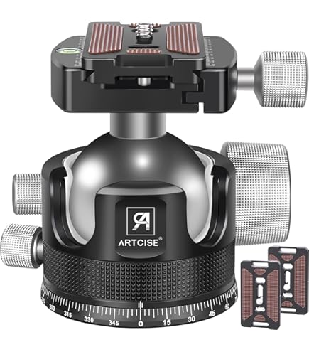 Rotule Leofoto LH-40PCL – Profil Bas, Double Panorama, Plaque QR NP-60 – NEUF