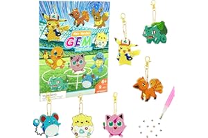 Jigspsyzh Bastelset Kinder ab 6 Jahre, Diamond Painting Kinder Doppelseitige Schlüsselanhänger 9 Stücke, Basteln Mädchen 8 Jahre Kreativ, Tolle Geschenke für Mädchen jungen ab 6 Jahren