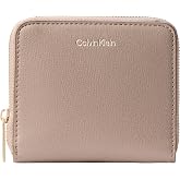 Calvin Klein Kadın C&uuml;zdan, Black/Toasted Coconut, Tek Beden