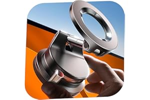 LISEN für Magsafe Autohalterung mit Hebel - [15+KG Vakuum Saugnapf & 20N Magnets] Handyhalterung Auto Magsafe Halterung, Auto Gadgets Dusche/Gym/Camping/Wohnmobil Zubehör für iPhone 17 Pro Max 16-12