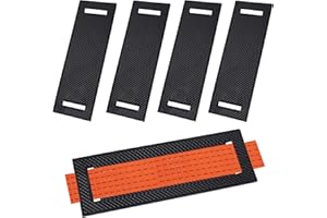 INTAKO Angolare di Protezione in Gomma per Cinghie Fermacarico di Sicurezza Carico fino a 50mm - Set di 4 pezzi - 290x100mm - Adatto per Trasporti e Protezione Merci