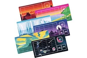 Doomlings Playmats, Game Mat For Card Game Includes 6 Unique Designs (Pack of 6) 11" x 22"