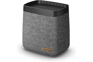 ‎STADLER FORM Stadler Form Luftbefeuchter Karl, leiser leistungsstarker Verdunster für Befeuchtung von Räumen bis 100 m2, mit 4 Befeuchtungsstufen und steuerbar via App, schwarz