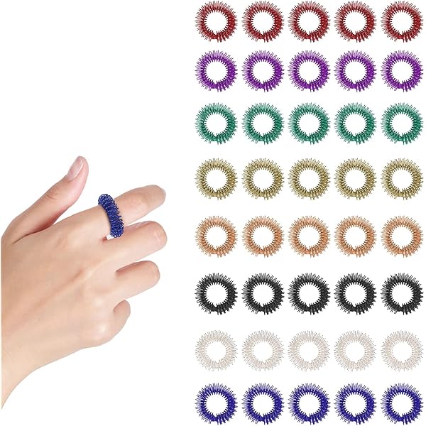 Lot De 8 Boules Magnétiques En Silicone Pour Adultes Et Enfants Vert