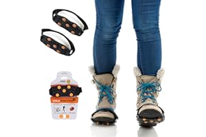 Sidas Walk Traction 1/2, Crampons à Neige, Crampons antiglisses et antidérapants, Chaussures de randonnée ou Bottes de Neige