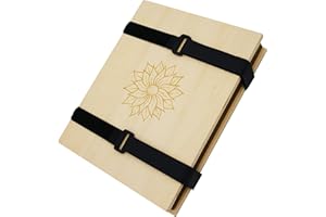 NA2 Flower Press Kit Art Set Dried Flowers Leaf Press Plant Tool Set Handicrafts Outdoor Learning 6 Layers Nature Press Kit Including Instructions