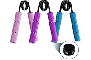 RPM POWER Power Gripper Metal Series – profesjonalne wzmacniacze chwytu (22,7 kg – 181 kg) do treningu chwytu, nadgarstka i ramion