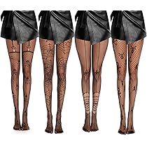 Elfinfi Collant Halloween Femme, Accessoires D'halloween Collant