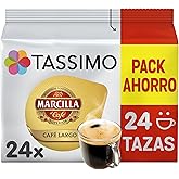 Tassimo Marcilla Largo | 24 Capsules | Intensity 10, Compatible with Coffee Maker Tassimo