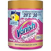 Vanish Gold Quitamanchas - Nuestra Mejor Fórmula en Polvo, sin Lejía, 960gr