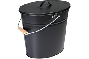 Kamino-Flam Robert 333252 Seau à Cendres avec Couvercle