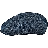 Sterkowski Peaky Style | Harris Tweed Schiebermütze für Herren | Warm Komfortabel Schirmmütze