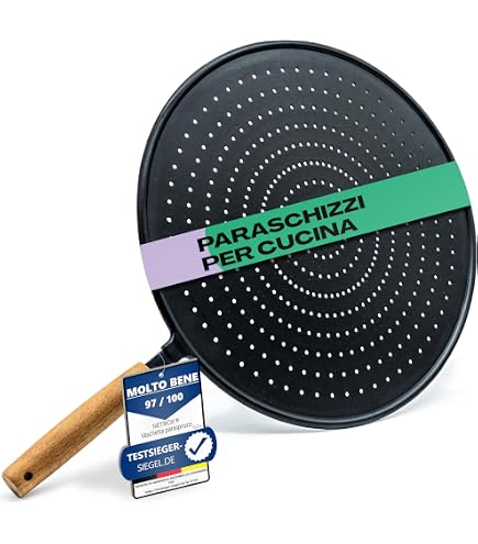 Paraspruzzi In Silicone Pieghevole - 31.8cm Per Pentole Con Maniglia - Foto 3