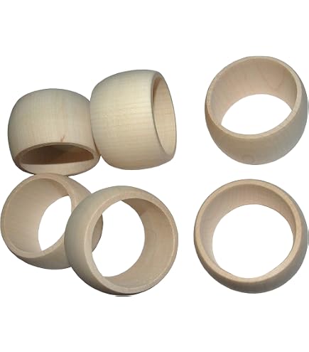 Ronds De Serviette En Métal - Lot De 6 - Design Argenté Avec Motif Creux - Pour Décoration De Table (anniversaire, Noël, Fête)