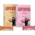SuperYou Strawberry Protein Wafer Bars (Pack of 10) & Cheese (Pack of 10)|10g Protein, 3g Fiber, No Added Sugar|Yeast Fermented Protein|Energy Bars|Crunchy Wafer Bar|100% Vegetarian|No Palm Oil|800g