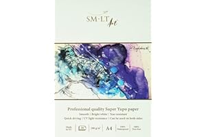 SM-LT Bloc Beaux-Arts - Yupo - A4-10 feuilles - 200 gsm SM58929