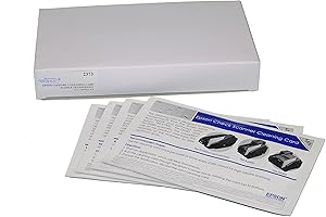 ALLIANCE Epson CaptureOne Check Scanner Cleaning Card featuring Waffletechnology, 15 cards per box