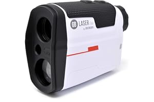 GolfBuddy GB Laser Lite Telemetro con funzione di inclinazione on/off — 800 m con custodia per il trasporto.