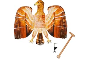 ‎ALLES-MEINE.DE GMBH alles-meine.de GmbH Vogelschießen - Bogenschießen/Adlerschießen - Vogel braun - Nostalgie + Befestigungssystem - stabiles Holz - für Innen & Außen - Adler Schützen/Schütz..