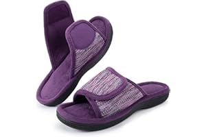 RockDove Zapatilla de Deslizamiento Ajustable con Espuma de Memoria para Mujer